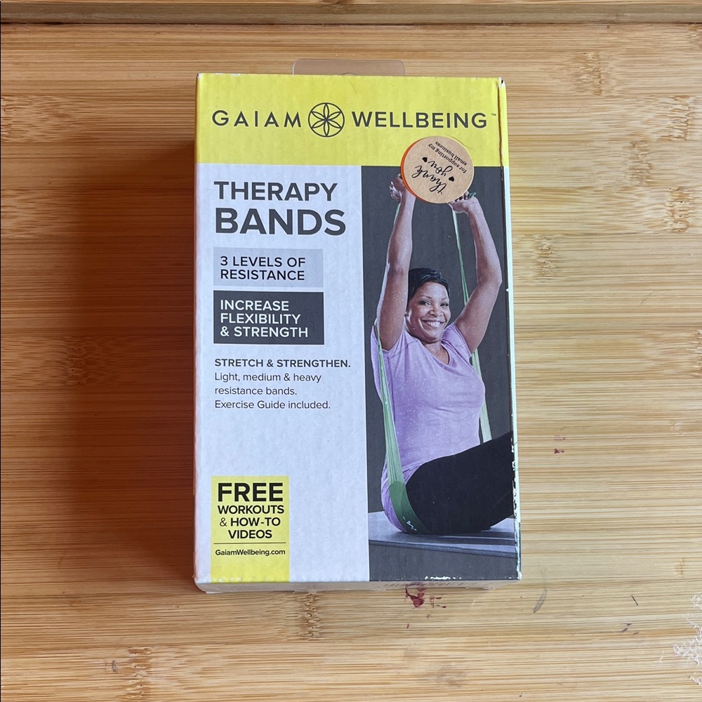 Gaiam Wellbeing Therapy Bands